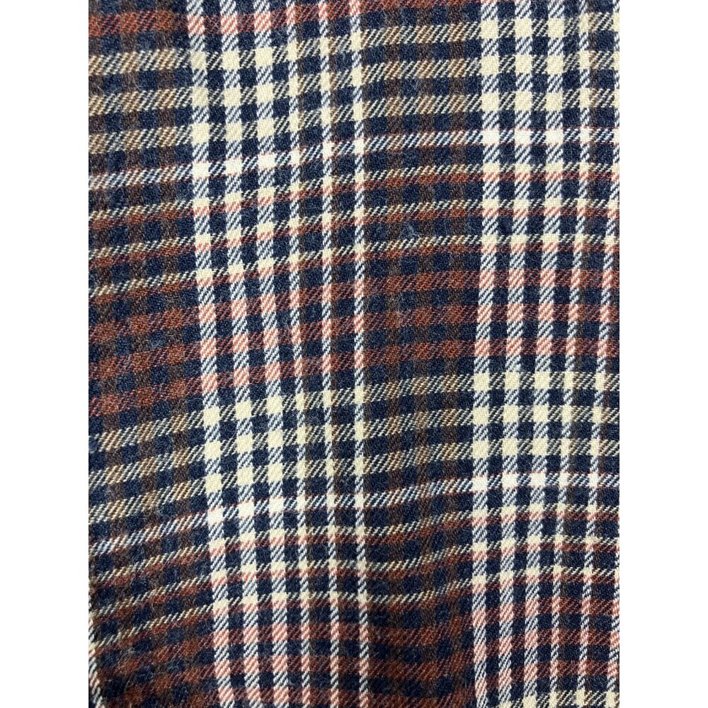 Pendleton Men's Medium Brown Plaid Longsleeve But… - image 4